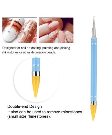 Nail Art Dotting Pen - Dual Ended Wax Pencil for DIY Manicure & Decoration - International Shipping - Buy Online on SooperMarket.com