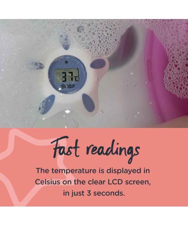 Tommee Tippee InBath Digital Thermometer - Waterproof, Floats in Water, 3 Second Readings - Easy-to-Read LCD Display - Buy Online on SooperMarket.com