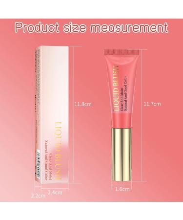 MIESCHER Liquid Blush Beauty Wand - Creamy Cheek & Lip Stain Stick for Dewy & Natural Glow - Buy Online on SooperMarket.com
