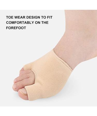 ANGGREK Hallux Valgus Corrector - 2 Pairs U Shaped Bunion Corrector for Hallux Valgus Correction - Orthopedic Forefoot Pads (Small) - Buy Online on SooperMarket.com