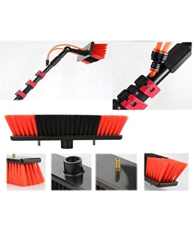 Window Cleaning Pole photovoltaic cleaner Window Cleaning Water-fed Pole Water Fed Brush Water Fed Pole Kit Window Cleaning Pole Water/Hose Fed Pole Window Cleaning Brush 35cm Brush Head 9M/30FT - Buy Online on SooperMarket.com