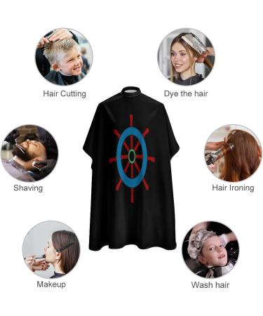 Buy Ship Boat Rudder Barber Cape - Cute Professional Hair Cutting Apron for Boys & Girls | Best Quality & Fast International Shipping - Buy Online on SooperMarket.com