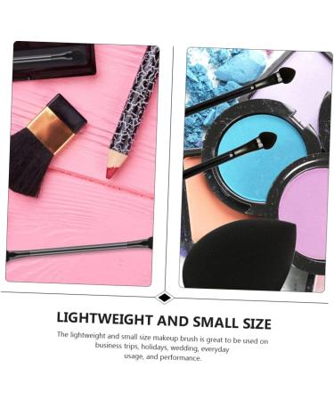 Baluue 90 Pcs Double Ended Eyeshadow Brush Sponges Makeup Cosmetic Tool Tipped Eye Black Artificial Fiber - Buy Online on SooperMarket.com