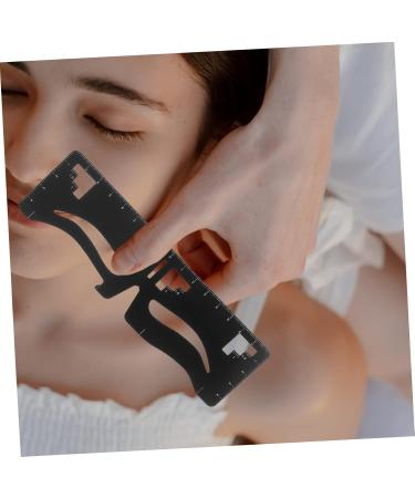 Mikinona 2pcs Eyebrow Ruler Microblading Ruler Stencil Mini Eyebrow Drawing Ruler Designer Eyebrow Trimming - Buy Online on SooperMarket.com