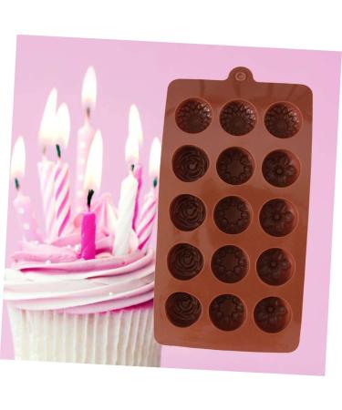 2pcs Craft Dies Pudding Mold Flower Shaped Mold Non-Stick Mold Decor Silicone Molds Chocolate Baking Molds Sphere Cake Molds Cake Baking Molds Chocolate Molds Waffles Flowers mediumx2pcs Coffeex2pcs - Buy Online on SooperMarket.com