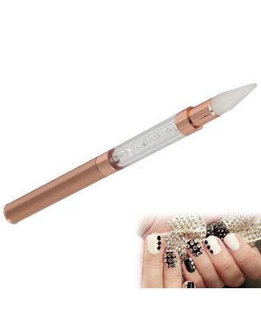 Double-Sided Dotting Pen for Nail Art - Rhinestone Picker & DIY Decoration Tool (White) - Buy Online on SooperMarket.com