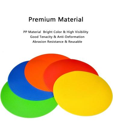 VGEBY 10Pcs Silicone Spot Markers for Speed and Agility Training - Ideal for Soccer, Basketball, Baseball and Athletics - Buy Online on SooperMarket.com
