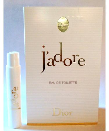 Dior Christian Dior J'adore Eau de Toilette Spray for Women Vial Mini 0.03 Ounce