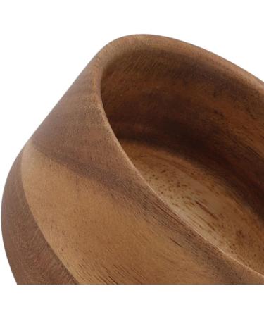Shop TREETDOBV Wooden Burr Free Shaving Soap & Cream Bowl - 10"x6" - Large Capacity for Easy Lather & Cleaning Ideal for Families & Salons - International Shipping Available - Buy Online on SooperMarket.com