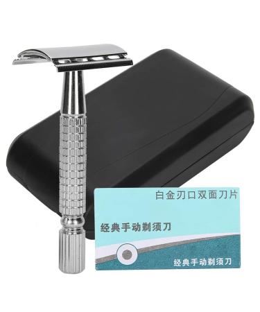 Premium Double Edge Safety Razor | Portable Classic Razor for Men - International Shipping Available - Buy Online on SooperMarket.com