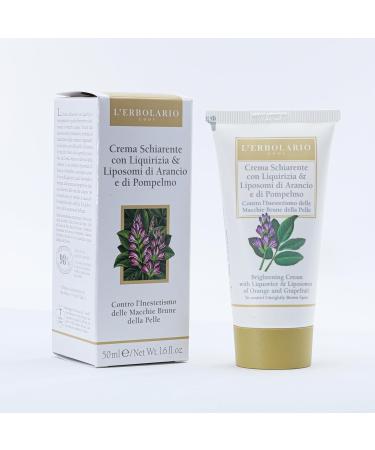 L'Erbolario Brightening Cream - Radiant Skin Face Cream with Vitamin C for Dark Spots - Paraben Free Moisturizer - 1.6 oz - Buy Online on SooperMarket.com