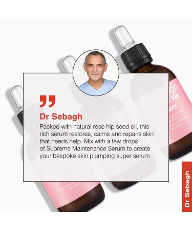 Rose de Vie Serum Pro Size - Nourishing Anti-Aging Formula for Dry & Sensitive Skin | Soothes Redness | Non-Comedogenic | 50ml - Buy Online on SooperMarket.com