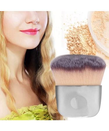 Verdant Touch Makeup Tool Mini Multifunctional Makeup Brush Loose Powder Blush Foundation Beauty Tool Silver - Buy Online on SooperMarket.com