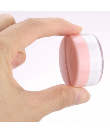 100 Count 10g Small Round Sample Cosmetic Jars with Lids | Makeup Containers for Lip Scrub | Leak Proof | Includes 10Pcs Mask Spatula - Multi Color - Buy Online on SooperMarket.com