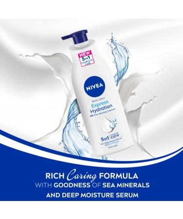 Nivea Express Hydration Body Lotion (400 ml) - Fast Absorbing Moisturizer - Buy Online on SooperMarket.com