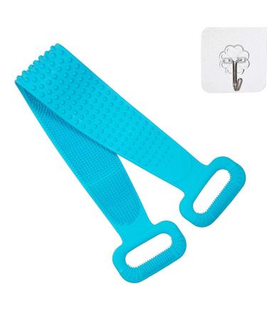 36 inch Extra Long Silicone Back Scrubber for Men and Women - Comfortable & Strong Body Cleaning Shower Brush - Buy Online on SooperMarket.com
