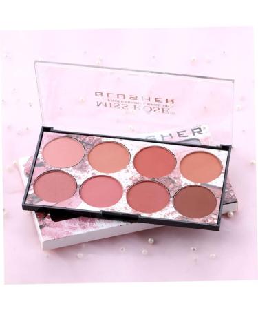 Blush Palette Makeup Blush Cream Palette Face Powder Blusher with 8 Blush 42G - Buy Online on SooperMarket.com