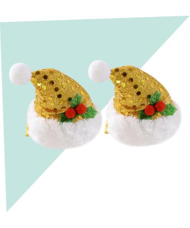 minkissy 3 Pairs Wedding Hair Accessories Xmas Kids Hair Accessories Xmas Hair Clips Girls Christams Barrettes Hair Jaw Clips Christmas Hair Barrettes European and American Child Hat - Buy Online on SooperMarket.com