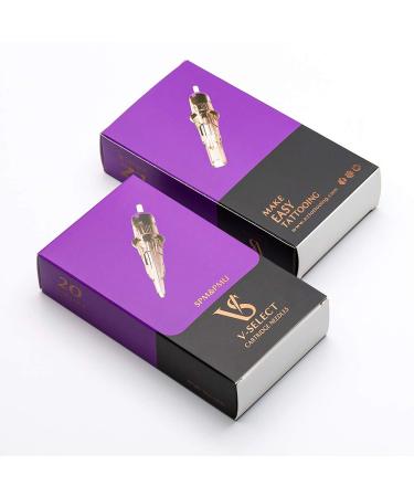 EZTAT2 Tattoo Cartridge Needles Liner 3RL - Professional V Select 0.30mm Tattoo Needles - 100 Count - For Permanent Makeup & Scalp Hair Tattoos - Buy Online on SooperMarket.com