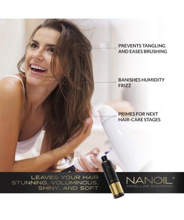Argan Micellar Shampoo 300ml - Nourishing Argan Oil Strengthening & Smoothing for Perfect Hair Condition - Buy Online on SooperMarket.com