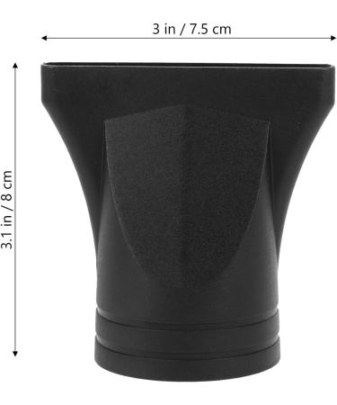 3pcs MAGICLULU Reusable Plastic Hair Dryer Nozzle Attachments - Blow Dryer Diffuser Replacement for Hair Styling - Buy Online on SooperMarket.com