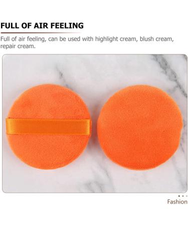 minkissy 8 Boxes Powder Puff Concealer Sponge Makeup Puff Wet Powder Pads Cosmetic Puffs Mineral Powder Pad Dry Powder Pad Dry Puffs Foundation Sponge Sponges Miss Flocking Round Small Puff - Buy Online on SooperMarket.com
