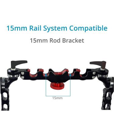 Camtree Hunt Quick Mount Universal Rosette Handle Set for ARRI Standard Rosette Rigs | Comfortable Rubber Handgrip, 15mm Rails, Multiple Angle Adjustments (CH-QM-H) - Buy Online on SooperMarket.com