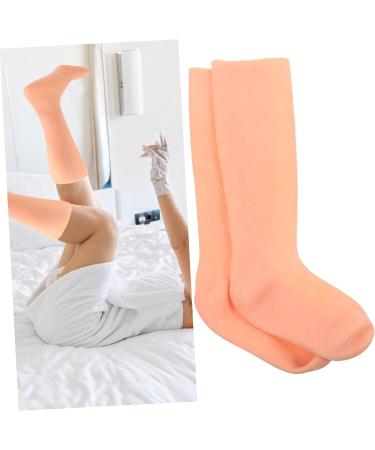 FOYTOKI 1 Pair Moisturizing Foot Cover Moisturizing Socks for Dry Foot Spa Moisturizing Socks Dry Foot Moisturizing Socks Moisturizing Socks for Cracked Heel Lotion Moisturizing Long Socks - Buy Online on SooperMarket.com