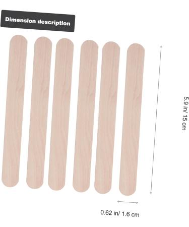 Buy MAGICLULU 800pcs Disposable Beauty Bar Spatula - Natural Birch Accessories for Face | International Shipping Available - Buy Online on SooperMarket.com