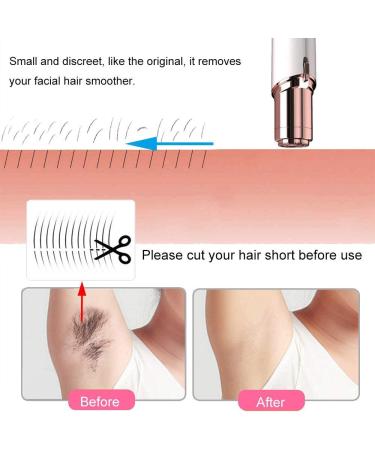 Gen 1 Facial Hair Remover Replacement Heads - Compatible with Finishing Touch Flawless Tool - 2 Count, 18K Gold-Plated Rose Gold - Buy Online on SooperMarket.com