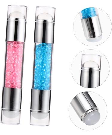minkissy 3 Sets Double-headed Silicone Stamp Manicure Supplies Nail Stamp Tool Kit Nail Art Stencil Double-end Nail Art Stamper Manicure Tools Double-end Nail Stamper Acrylic Nail Polish 12x4cm As Shown - Buy Online on SooperMarket.com
