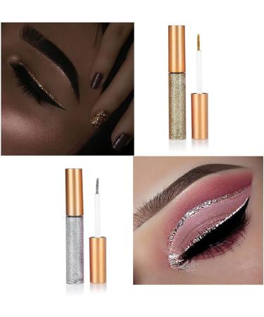 10 Colors Glitter Diamond Liquid Shining Metallic Eye Liquid Glitter - Buy Online on SooperMarket.com