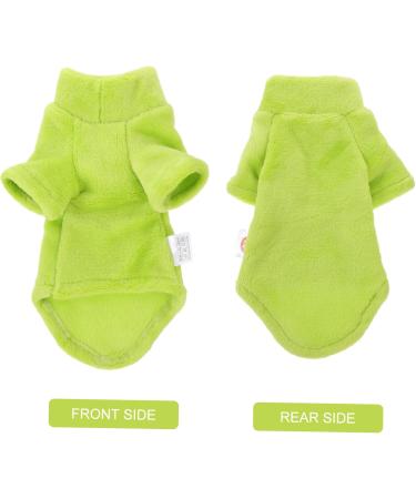 Yardwe Pet Kitten Sweater - Breathable Winter Jacket for Cats | Cozy Coats & Costumes | Light Green | Perfect for Autumn & Winter - Buy Online on SooperMarket.com