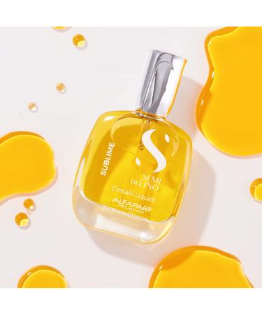Alfaparf Milano Semi Di Lino Sublime Cristalli Liquidi Smoothing Hair Serum - 1.01 Fl Oz - Professional Salon Quality for Brilliant Shine and Hair Protection - Buy Online on SooperMarket.com