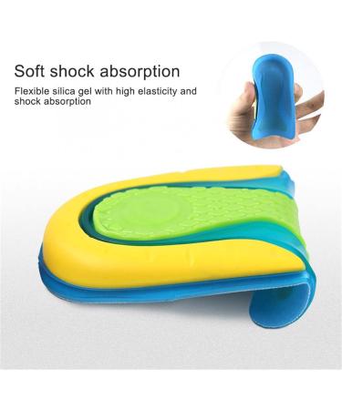 Comfortable Orthopedic Insoles for Pain Reduction | U-Shaped Heel Cushion Inserts for Women & Men | Heel Spur Support | Professional Shoe Inserts in Blue - Buy Online on SooperMarket.com