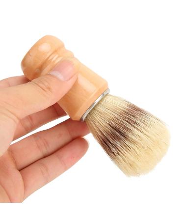 Men's Wooden Handle Shaving Brush - Soft Beard Brush for Home & Barber Use | International Shipping - Buy Online on SooperMarket.com