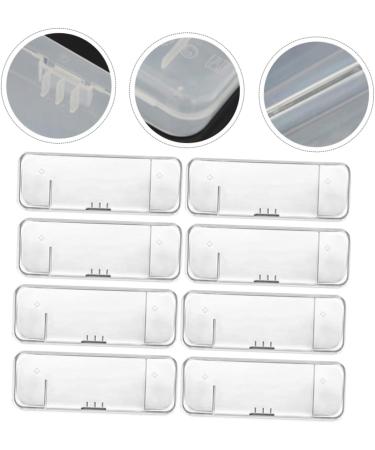 MAGICLULU 30pcs Razor Storage Box - Travel-Friendly Beard Organizer | Durable Plastic Design for Easy Grooming - Buy Online on SooperMarket.com