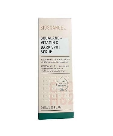 Biossance Squalane + Vitamin C Dark Spot Serum - 10% Vitamin C for Brightening, Dark Spot Reduction, and Pigmentation Control (1.01 oz) - Buy Online on SooperMarket.com