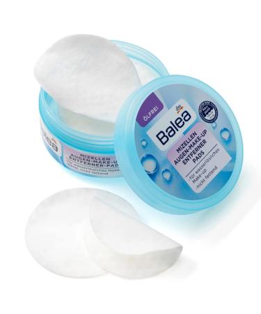 Balea Eye Make-Up Remover Pads - Aloe Vera Oil-Free 50 Pieces | Gentle & Effective | International Shipping - Buy Online on SooperMarket.com