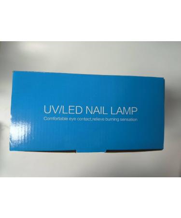 168W Led UV Nail Lamp for Quick-Drying Gel Nails | 10s 30s 60s 99s Timer | Home & Salon Use - White - Buy Online on SooperMarket.com