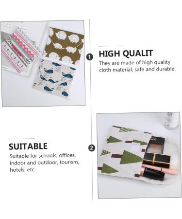 6pcs Healeved Napkin Storage Bag Organizer for Menstrual Pads & Makeup - Cute Purse Pouch - Buy Online on SooperMarket.com
