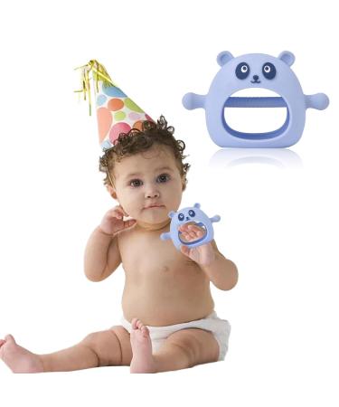 Youding Bite Ring - Calming Silicone Pacifier & Rattling Toy for Toddlers | Soothe Baby's Gums & Prevent Drops - Buy Online on SooperMarket.com