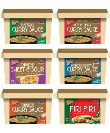 Goldfish Takeaway Curry Sauce Paste Concentrate 3x405g Customise Your Flavours - Buy Online on SooperMarket.com