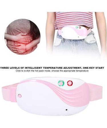 Menstrual Heating Pillow with Adjustable Temperature & Vibration - Portable Pain Relief Belt for Period Cramps | International Shipping - Buy Online on SooperMarket.com