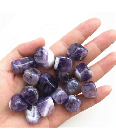 Decorative Crystal 10-20mm Natural Dream Amethyst Crystal Stones Bulk Tumbled Gem Stone Decoration Natural Quartz Crystals Home Decor Crystal