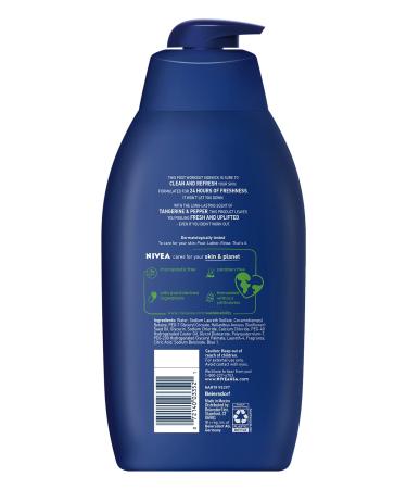 Nivea Men Sport Body Wash | Revitalizing Minerals | 30 Fl Oz Pump Bottle - Buy Online on SooperMarket.com