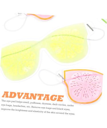 Lurrose 4pcs Gel Eye Mask Ice Pack Set - Cold Compress Cooling Eye Shade for Sleeping and Travel - Assorted Colors - 1 Count - Buy Online on SooperMarket.com