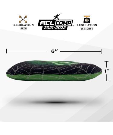 Lime Mamba Series ACL Comp Approved Cornhole Bags 2021-2022 - Set of 4, Made in USA - Buy Online on SooperMarket.com
