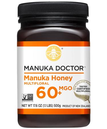 Manuka Doctor Manuka Honey Multifloral MGO 60+ 1.1 lbs (500 g)