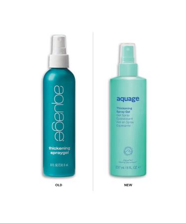 Aquage Thickening Spraygel Firm-Hold Styling Spray with Ultraflex Polymer Technology Thickens & Strengthens Fine Thin Hair That Lacks Body & Vitality Floral - Consciously Crafted 8 Fl Oz (Pack of 1) - Buy Online on SooperMarket.com